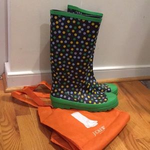 Jcrew rain boots